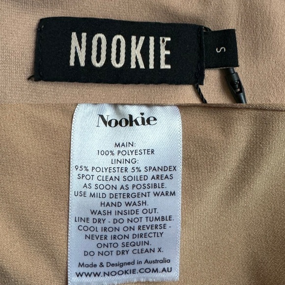 NWT Nookie Karma Mini Dress in Silver - Picture 10 of 10